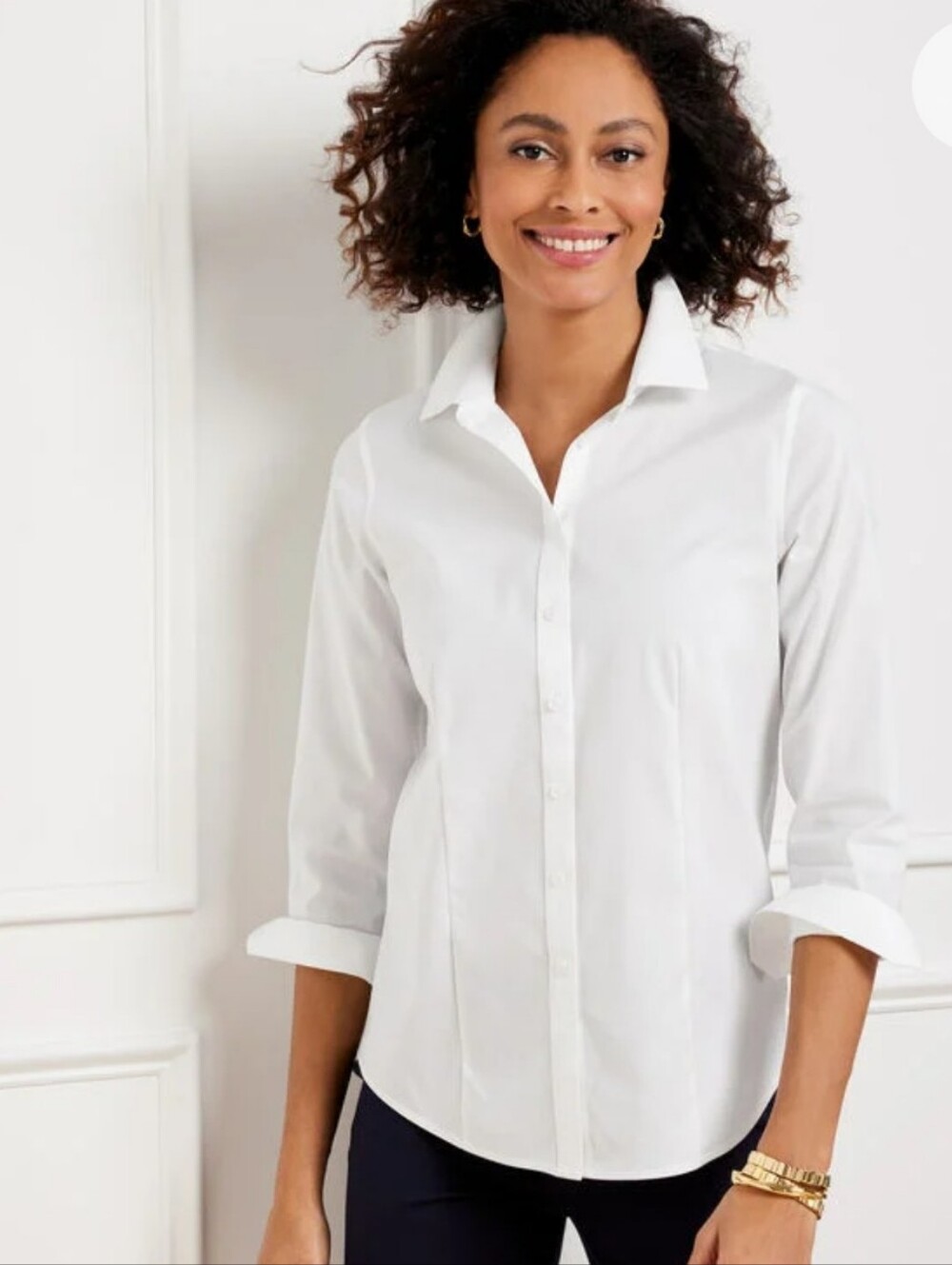 Wrinkle-resistant button-down shirt Talbots size 16 for Women